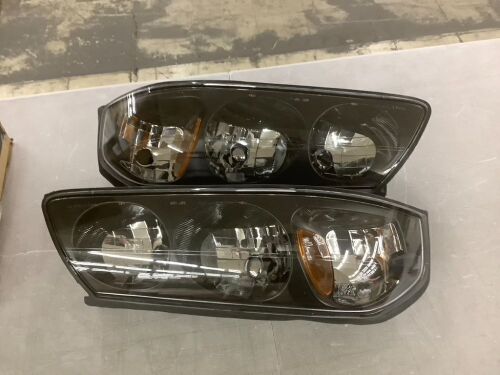 Headlights Compatible with 2000-2005 Chevy Impala - Lot 573