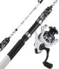 Spinning Reel and 2-Piece Fishing Rod Combo - Thumbnail 1