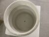10" Pearl Glaze Ceramic Plant Pot - Thumbnail 4