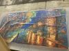 Night Rainy Street Wall Art, 24" x 48" - Thumbnail 2