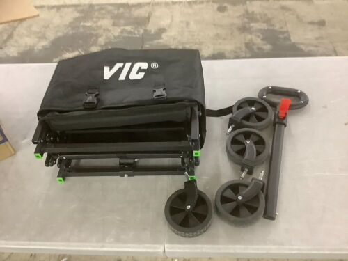 VIC Collapsible Folding Extra Long Extender Wagon Cart - Lot 174