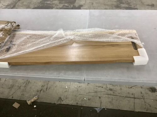 Large Acacia Serving Board with Handles, 36 x 12 Inch - Lot 263