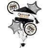 Case of Graduation Balloon Bouquet Kits, Approx 20 Packs of 3 - Thumbnail 1