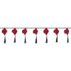 Lot of (3) Red Graduation Cap Garlands - Thumbnail 1