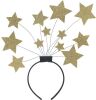 Case of (42) Glitter Gold Star Headbands - Thumbnail 1