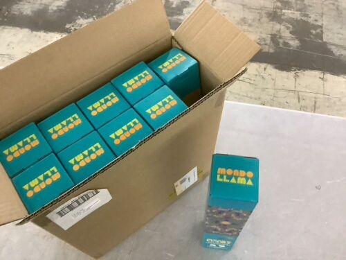 Case of (10) Mondo Llama Kaleidoscopic Animal Sticker Poster Kits - Lot 798