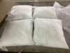 Lot of (4) 18" x 18" Throw Pillow Inserts - Thumbnail 1
