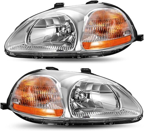 Headlight Assembly for 1996-1998 Honda Civic - Lot 456