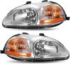 Headlight Assembly for 1996-1998 Honda Civic - Thumbnail 1