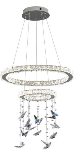 Modern LED Butterfly Pendant Light - Lot 199