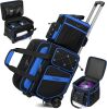 3 Ball Bowling Bag with Wheels - Thumbnail 1