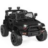 12V Kids Ride-On Truck Car w/ Parent Remote Control, Spring Suspension - Thumbnail 1