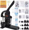 VEVOR Button Maker Machine, 1/1.25/2.28 in. 3 in. 1 Pin Maker, Installation-Free Badge Punch Kit - Thumbnail 1