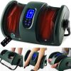 Reflexology Shiatsu Foot Massager w/ High-Intensity Rollers, Remote Control - Thumbnail 1