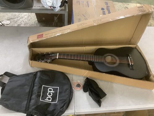 Kids Acoustic Guitar Beginner Starter Kit w/ Carrying Case - 30in - Lot 635