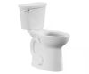 American Standard Cadet Pro 10 in. 2-Piece 1.28 GPF Single Flush Extra Tall Elongated Toilet in White Seat Not Included - Tiny Chip at Base - Thumbnail 1