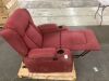 Electric Power Lift Recliner Massage Chair w/ Heat, USB Port, Cupholders - Thumbnail 2