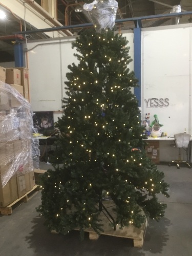 12' Pre-Lit Christmas Tree  - Lot 62