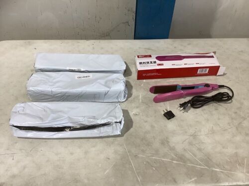 Lot of (4) Hair Crimping Irons - Lot 183
