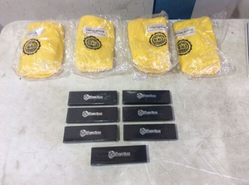 Lot of (4) Seal3 Yellow Rain Ponchos & (7) the Atomic Bear MTP-6 Tactical Pens - Lot 311