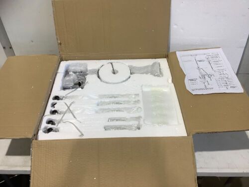 Crystal Chandelier Pendant Ceiling Light  - Lot 523