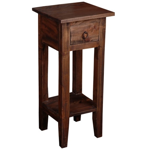 Sunset Trading Shabby Chic Cottage Raftwood Wood Side Table  - Lot 565