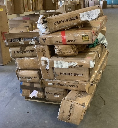 Pallet of E-Commerce Return Bed Frames - May Be Broken or Incomplete  - Lot 570