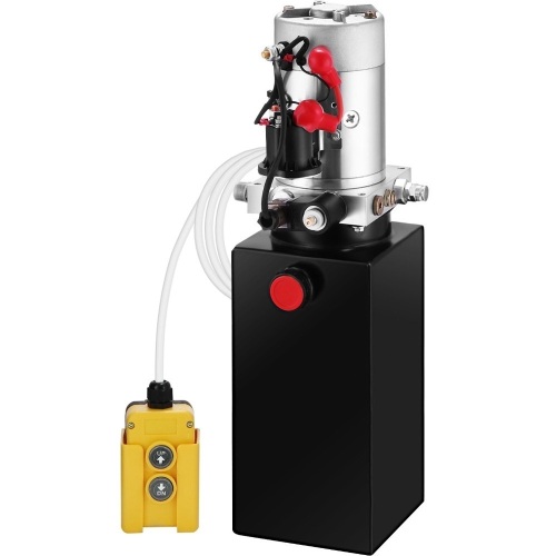 8 Quart Single Acting Hydraulic Pump Dump Trailer Unit Pack Repair 12v  - Lot 587