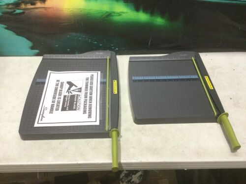 Lot of (2) Swingline Guillotine Paper Cutters  - Lot 634