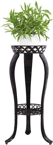 32" Rustproof Decorative Iron Flower Pot Stand  - Lot 652