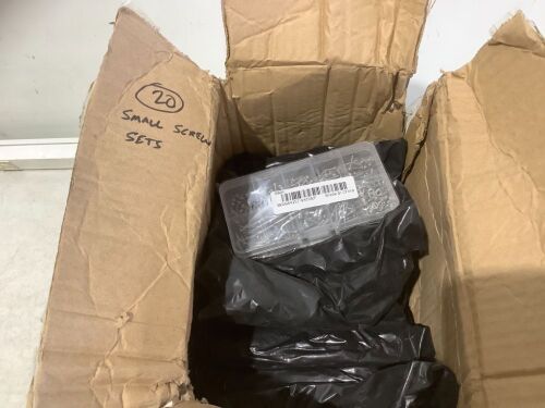 Lot of (20) Small Screw Sets  - Lot 803