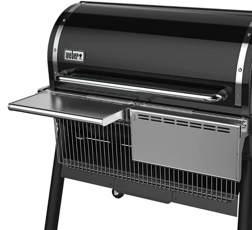 Weber SmokeFire EX6 Folding Front Shelf, Silver - Lot 844