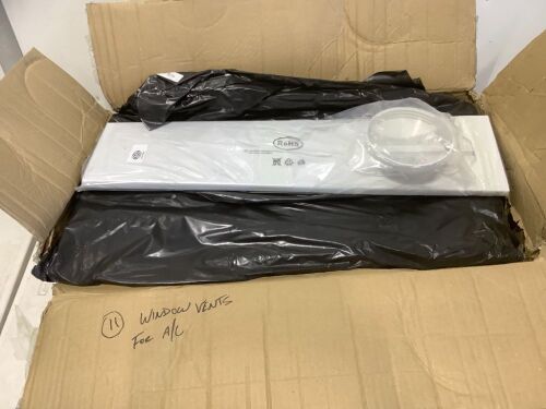 Lot of (11) Window Vents For A/C - Lot 845