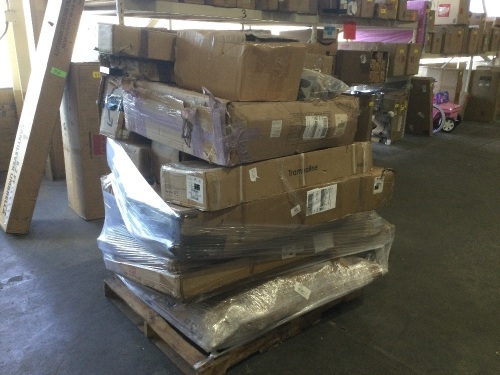 Pallet of Salvage E-Commerce Returns. Will Contain Broken and Incomplete Items - Lot 865