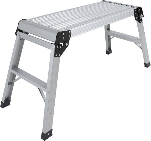  Aluminum Platform Drywall Step Up Folding Work Stool - Lot 886