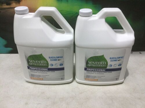 Lot of (2) Seventh Generation Professional Glass & Surface Cleaner, 1 Gal - Lot 927