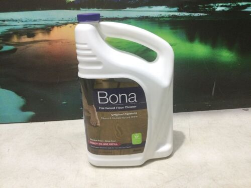 Bona Hardwood Floor Cleaner Refill, 128 Fl Oz - Lot 936