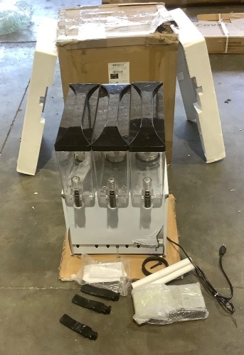 VEVOR Commercial Juice Dispenser 3Tank  - Lot 1031