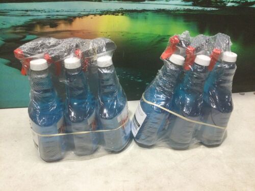 Windex Powerized Glass Cleaner with Ammonia-d, 32 oz  Trigger Spray Bottle, 6 ct  - Lot 1167
