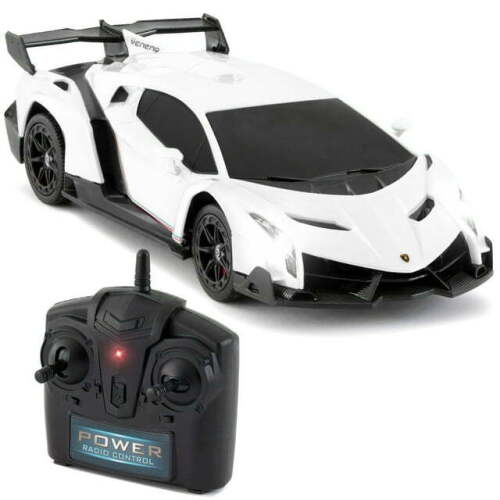 1/24 Officially Licensed RC Lamborghini Veneno Sport Racing Car w/ 2.4GHz Remote Control - Lot 6311