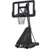 Adjustable 4.4-10ft Basketball Hoop, w/ Shatterproof Backboard, Ball Return - Thumbnail 1
