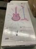 Kids Pretend Play Guitar Musical Instrument Toy w/ Microphone, Stand - 19in - Thumbnail 2
