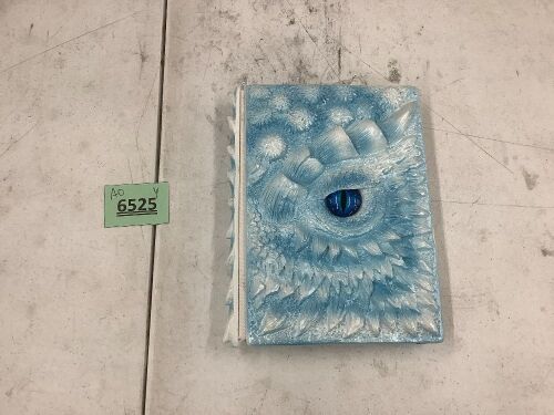 3D Dragon Eye Embossed Journal, Resin Engraving Notebook, DND notebook for Dragon Lovers ，Blank Paper, Hardcover Travel Notepad for Writing, Sketchbook - Lot 6525
