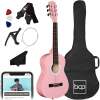 Beginner Acoustic Guitar Set w/ Case, Strap, Extra Strings - 38in - Thumbnail 1