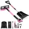 4 in 1 Snow Brush with Shovel, Ice Scraper & Squeegee w/Storage Bag - Thumbnail 1
