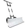 Galvanized Blade 2-Wheel Snow Pusher w/ Adjustable Handle - 36in - Thumbnail 1