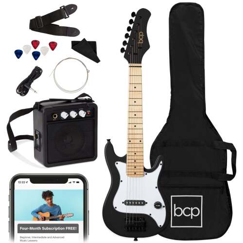 Kids Electric Guitar Beginner Starter Kit w/ 5W Amplifier - 30 in - Lot 6553