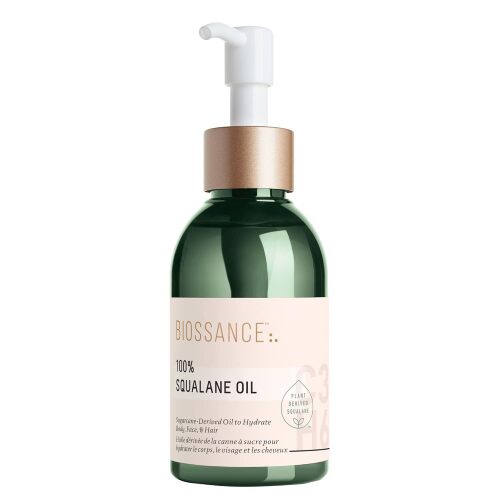 100% Squalane Oil - Sustainable, Vegan Face Oil & Body Oil - Hydrating, Fast-Absorbing Moisturizer - Ideal for Oily Skin, Face, Hair - Organic Sugarcane-Derived Squalane, 3.3 ounces - Lot 6555