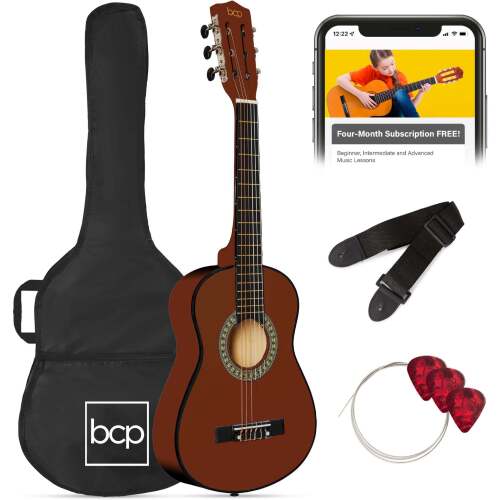 Kids Acoustic Guitar Beginner Starter Kit w/ Carrying Case - 30in - Lot 6576