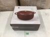 Cast-Iron Dutch Oven Kitchen Cookware w/ Enamel, Handles - 7.5qt - Thumbnail 3